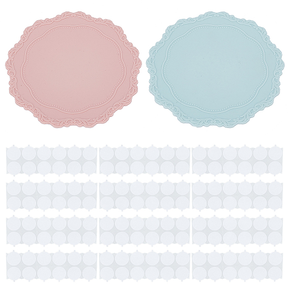 DIY скрапбукинга наборы инструментов, включая силиконовые коврики для сургучной печати и двухсторонние клейкие наклейки