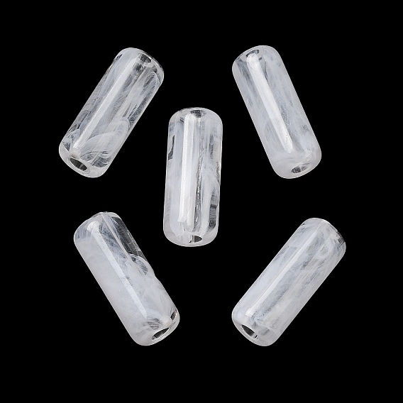Transparent Acrylic Beads, Column