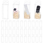 60Pcs Foldable Transparent PVC Plastic Gift Boxes, with Hang Hole, Candy Box, for Wedding, Party and Baby Shower Favors, Rectangle