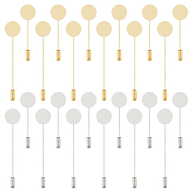 Наборы для изготовления брошей своими руками, включая значки из латуни и нержавеющей стали