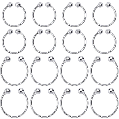 20 Stück 2 Stile Legierung Bikini Clips, Ersatzteil für BH-Verschluss