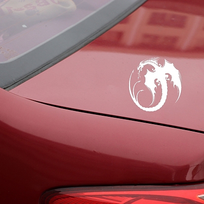 PVC Waterproof Car Stickers,  Dragon Totem Car Sticker, Self-Adhesive Decals, for Vehicle Decoration