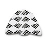 Arrow Pattern Opaque Acrylic Pendants, for DIY Earring Accessories, Arch