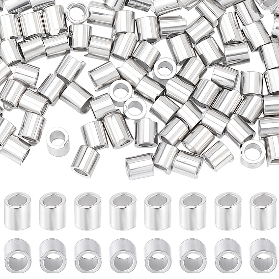 100 шт. родиевое покрытие 925 бусины-разделители из стерлингового серебра, колонка