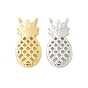 Латунные подвески, ананасовые прелести, стойки покрытие, долговечный, без кадмия и без свинца