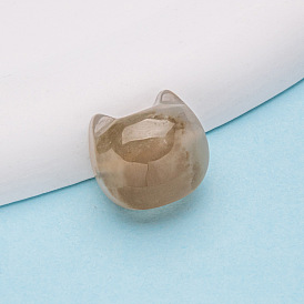 Natural Agate Beads, Cat