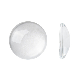 Прозрачные стеклянные кабошоны, прозрачный купол кабошон для изготовления ювелирных изделий в виде камеи