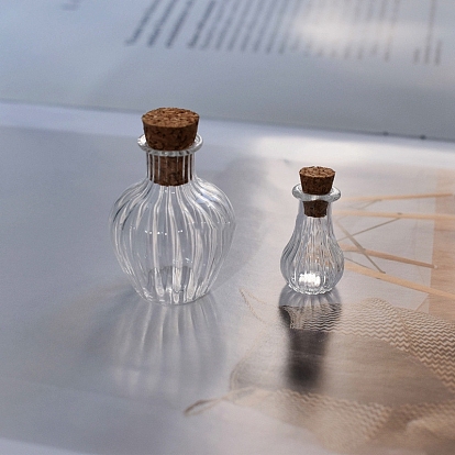 Glass Bottle, with Cork Plug, Wishing Bottle