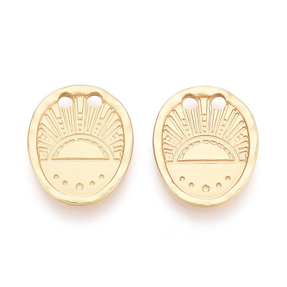 Подвески из сплава , овальные, без кадмия и без свинца