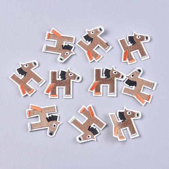 Computerized Embroidery Cloth Iron on/Sew on Patches, Costume Accessories, Appliques, Letter