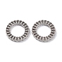 Rack Plating Alloy Connector Charms, Chain Ring Links