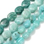 Природных амазонит бисер нитей, форма яйца