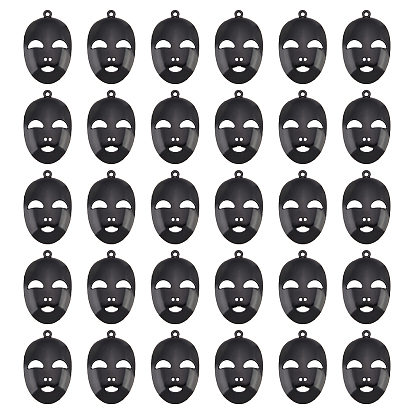 Alloy Pendants, Mask