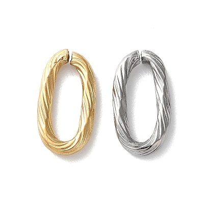 304 текстурированные овальные быстроразъемные соединения из нержавеющей стали, ионное покрытие (ip)