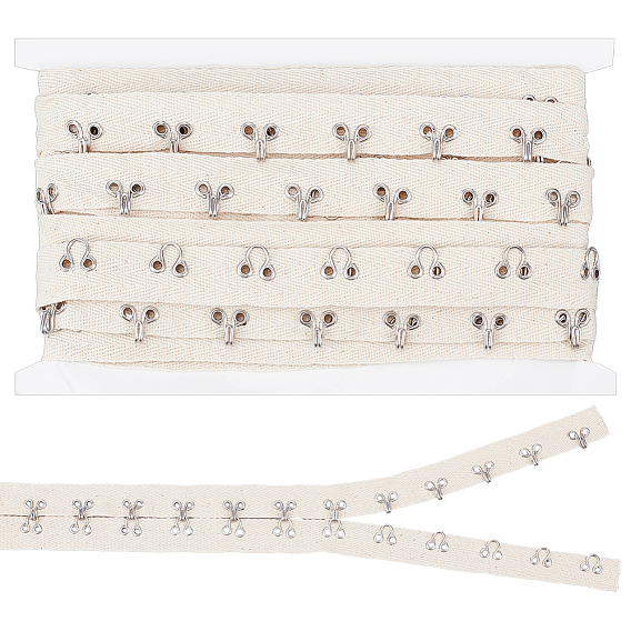 Хлопчатобумажная лента с крючками и петлями для отделки, платья-бюстгальтеры свадебные костюмы шитье квилтинг корсет