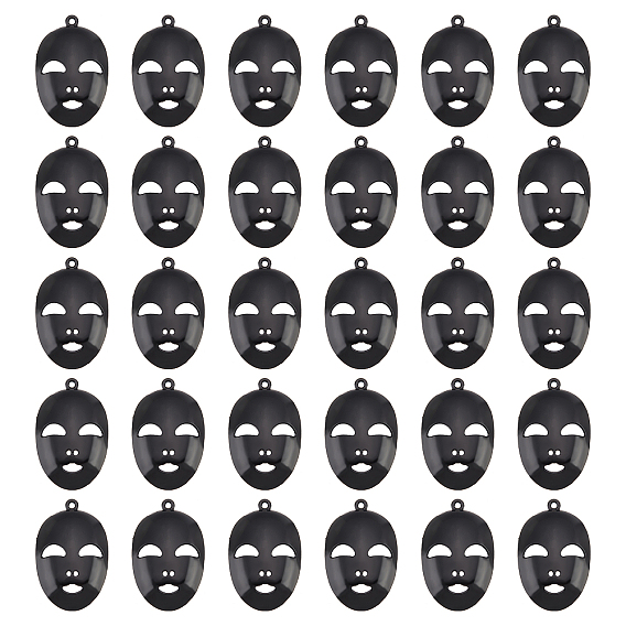 Alloy Pendants, Mask