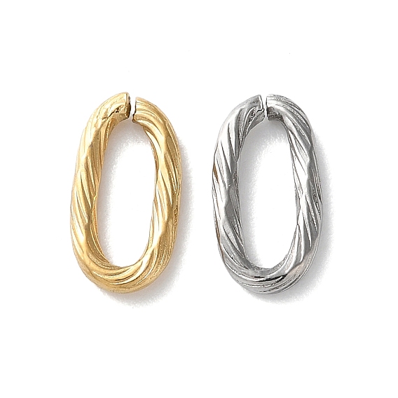 304 текстурированные овальные быстроразъемные соединения из нержавеющей стали, ионное покрытие (ip)