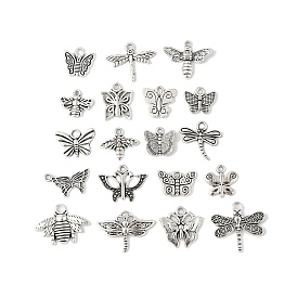Сплавочные подвески тибетского стиля, бабочка, набор подвесок из серии пчела и стрекоза
