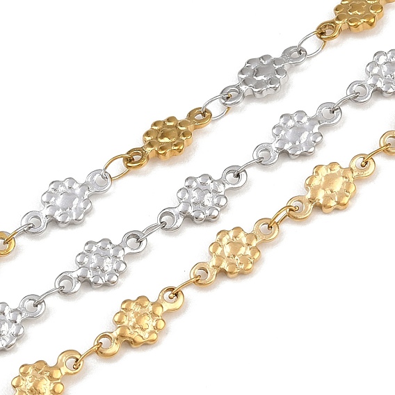 304 из нержавеющей стали цепи связи цветок, ионное покрытие (ip), пайки