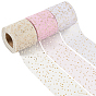 3 рулоны 3 цветные полиэстеровые органзовые ленты для шитья и декорирования, с блеском порошок
