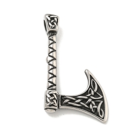 Viking 316 Surgical Stainless Steel Pendants, Axe Charm