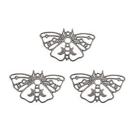 Tibetan Style Pendants, Moth