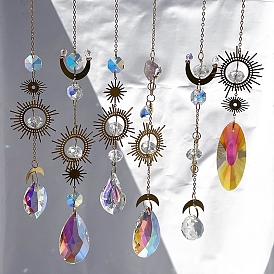 Подвеска в виде ловца солнца из хрустального стекла, создатель радуги, украшение сада и дома своими руками