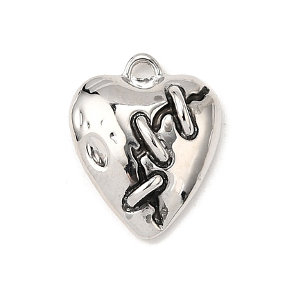 Сплавочные подвески тибетского стиля, сердце прелести