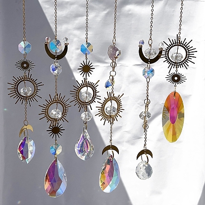 Подвеска в виде ловца солнца из хрустального стекла, создатель радуги, украшение сада и дома своими руками