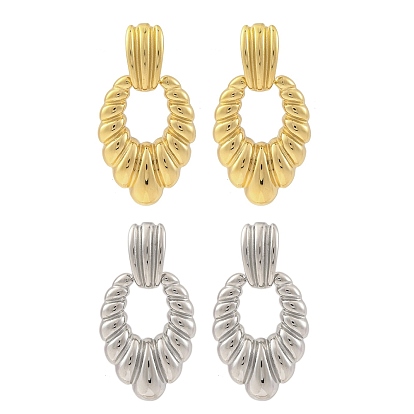 Ионное покрытие (ip) 304 серьги-гвоздики из нержавеющей стали для женщин