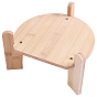 Bamboo Riser Holder for Vase, Ornaments, Round