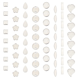 304 Stainless Steel Links Connectors, Mixed Shapes