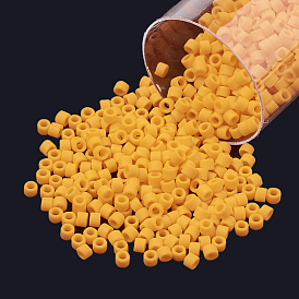 MIYUKI Delica Beads, Cylinder, Japanese Seed Beads, 11/0, Matte Opaque Colours
