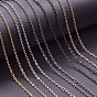 304 ожерелье из цепочки из нержавеющей стали