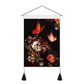 Polyester Wall Hanging Tapestry, for Bedroom Living Room Decoration, Rectangle
