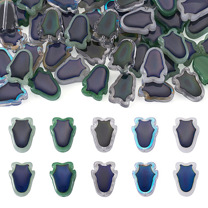 50 шт 5 цвета стеклянные бусины, чувствительные к температуре бусины, меняющие цвет, тюльпан