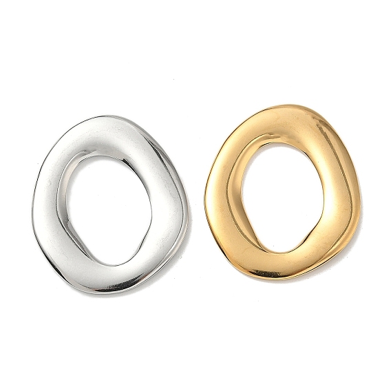 304 нержавеющей стали связывающий кольца, неправильное овальное кольцо