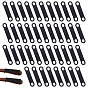 Silicone Non-Slip Clothes Hanger Grips, Clothing Hanger Strip, Oval