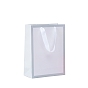Kraft Paper Bags, with Ribbon Handles, Gift Bags, Shopping Bags