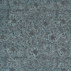 Ткань из кожи ПВХ с рисунком феникса, для поделок, пэчворк, украшения