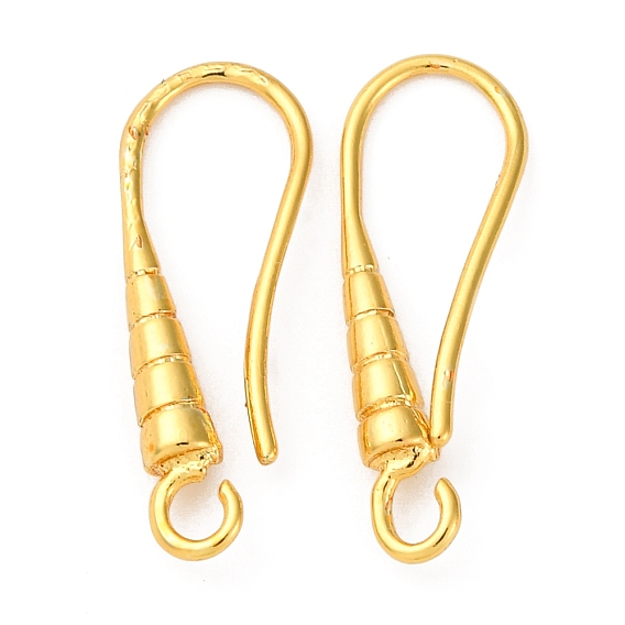 Латунные крючки для сережек, без кадмия и без свинца, стойки покрытие, долговечный