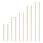 Brass Flat Head Pins