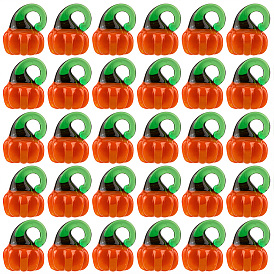 30 шт. подвески ручной работы в стиле лэмпворк на осеннюю тематику, тыква