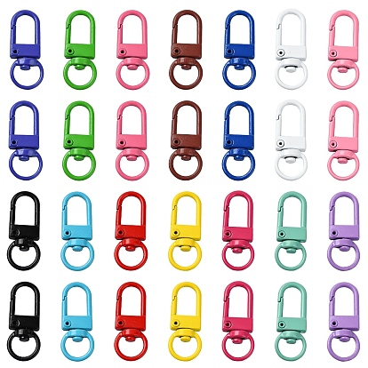 15 цвета цинкового сплава, краска для выпечки, поворотные карабины, застежки