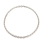 304 Stainless Steel Cable Chains Necklace for Men Women