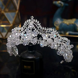 Crystal Princess Birthday Crown Wedding Dress Accessories - Crown Headpiece