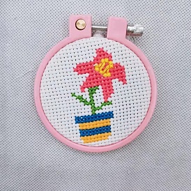 Cross Stitch Small DIY Children's Embroidery Material Pack Simple Cross Stitch Beginner Manual Thread Embroidery