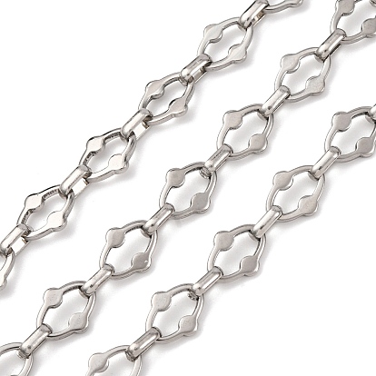 304 цепи овальные из нержавеющей стали, несварные