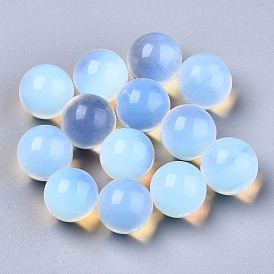 Perlas de Opalite, sin agujero / sin perforar, rondo