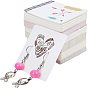 Paper Jewelry Display Cards, for Hanging Earring Display